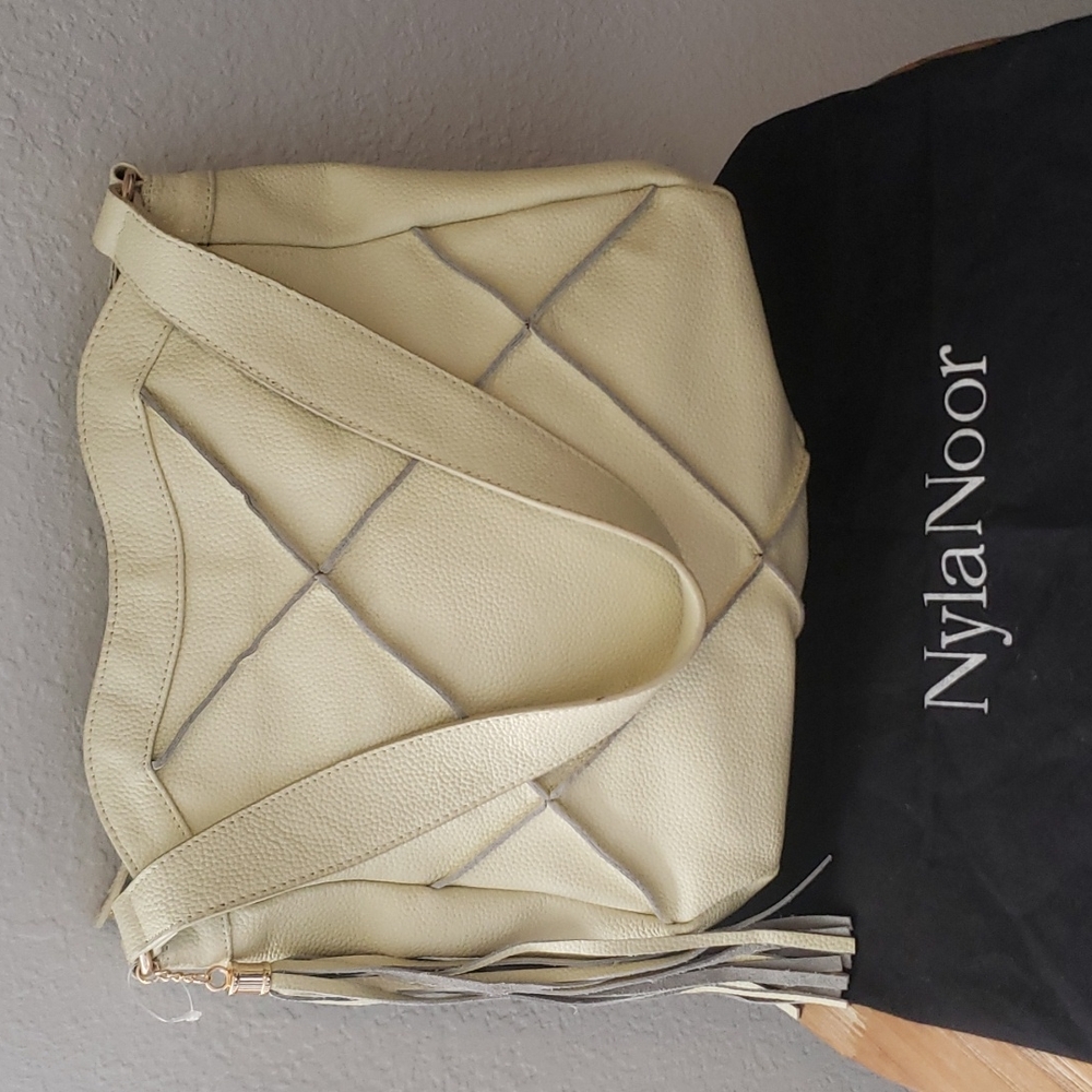 Nyla Noor Off-White Soho Tote